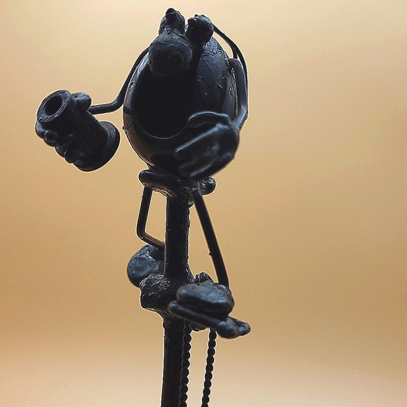 Vintage Greg and Jeff Quayle original flea unicycle sculpture - Picture 13 of 13